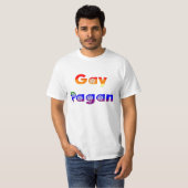 Homosexueller heidnischer T - Shirt (Vorne ganz)