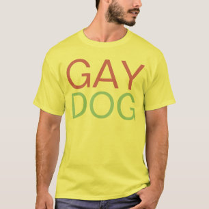 homosexueller Hund T-Shirt