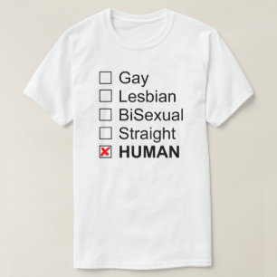 Homosexueller lesbischer bisexueller gerader T-Shirt