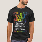 Homosexueller Onkel T-Shirt (Vorderseite)