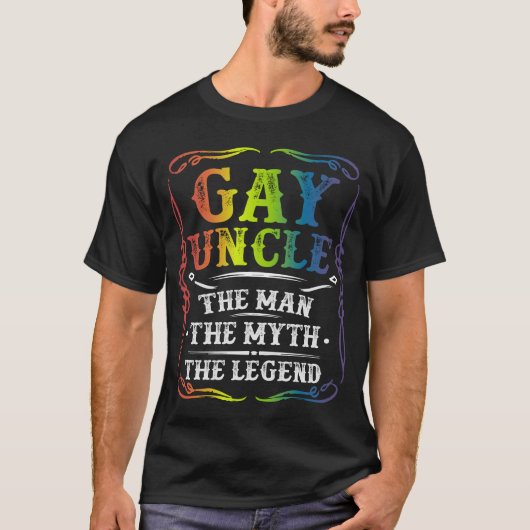 Homosexueller Onkel T-Shirt (Vorderseite)