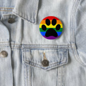 Homosexueller Pelzstolz Button (Beispiel)