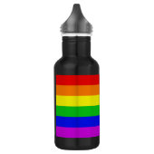 Homosexueller Regenbogen Trinkflasche (Links)
