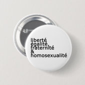 Homosexueller Revolutionär Button (Vorne & Hinten)