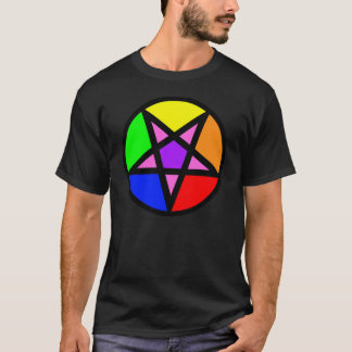 Homosexueller Satanistpentagram-T - Shirt