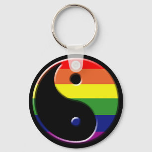 HOMOSEXUELLER Schlüsselanhänger - Ying Yang 04