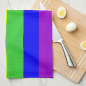homosexueller stolzer Regenbogen färbt Flagge Küchentuch (Viertel Falte)