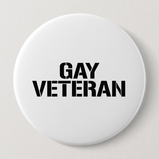 HOMOSEXUELLER VETERAN BUTTON (Vorderseite)
