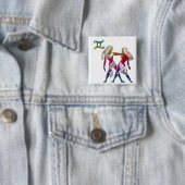 Homosexueller Zwillings-Knopf Button (Beispiel)