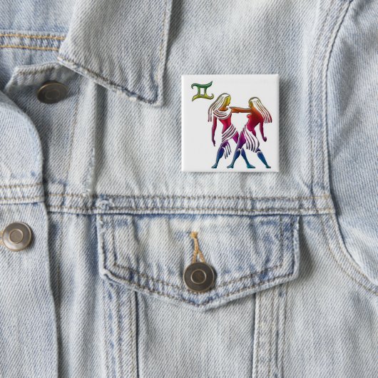 Homosexueller Zwillings-Knopf Button (Beispiel)