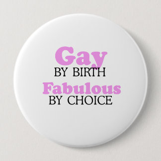 Homosexuelles durch die Geburt fabelhaft durch Button