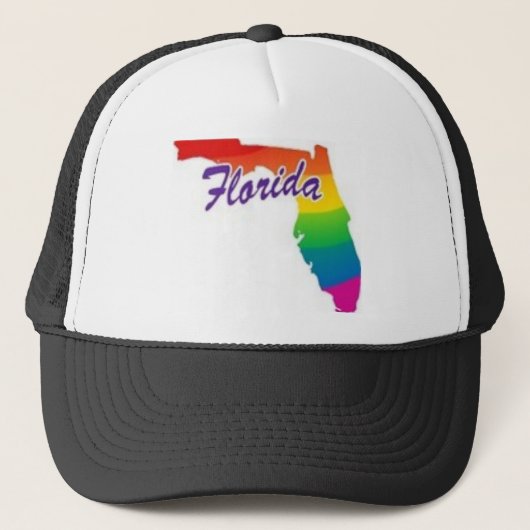 Homosexuelles Florida Truckerkappe (Vorderseite)