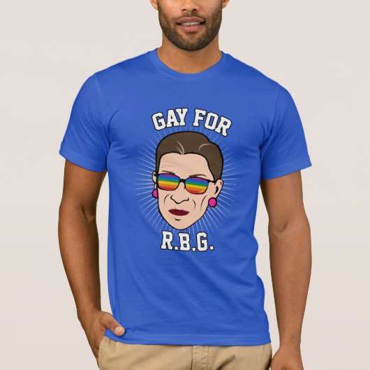 Homosexuelles für RBG - Ruth- Bader Ginsburgstolz T-Shirt (Vorderseite)