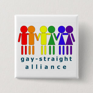 Homosexuelles gerades Aliiance Button