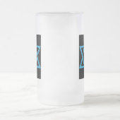 Homosexuelles schwarzes jüdisches mattglas bierglas (Mittel)