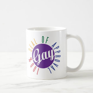 Homosexuelles Siegel der Zustimmungs-Tasse Kaffeetasse