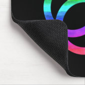 Homosexuelles Stolz-homosexueller Mann-Geschenk Mousepad (Ecke)