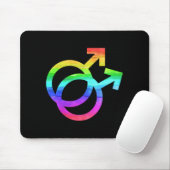 Homosexuelles Stolz-homosexueller Mann-Geschenk Mousepad (Mit Mouse)