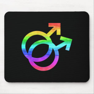 Homosexuelles Stolz-homosexueller Mann-Geschenk Mousepad