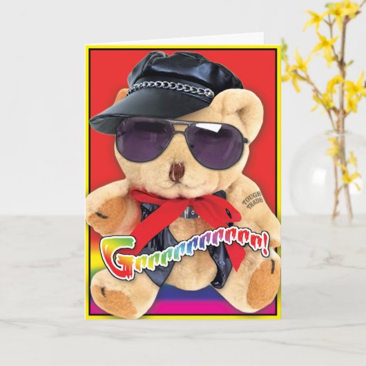 Homosexuelles trägt Karten - Fräulein U_01 (Gelbe Blume)