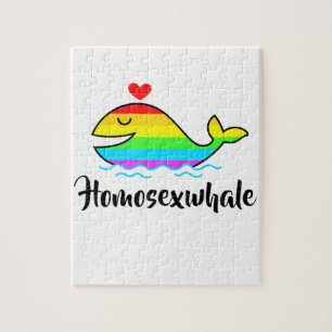 Homosexuwhale   LGBTQ+ Pride  Puzzle