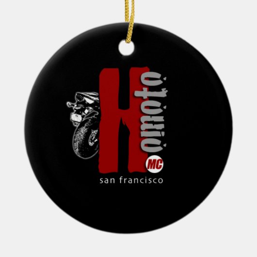 Homoto Verzierung Keramik Ornament (Vorne)