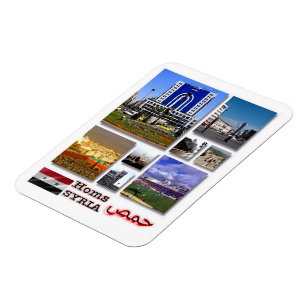 Homs - Syrien - Mosaik - Magnet