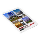 Homs - Syrien - Mosaik - Magnet (Rechte Seite)