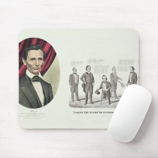 Hon. Abraham Lincoln Mousepad (Mit Mouse)