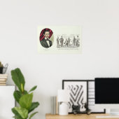 Hon. Abraham Lincoln Poster (Heimbüro)