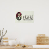Hon. Abraham Lincoln Poster (Küche)