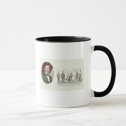 Hon. Abraham Lincoln Tasse (Rechts)