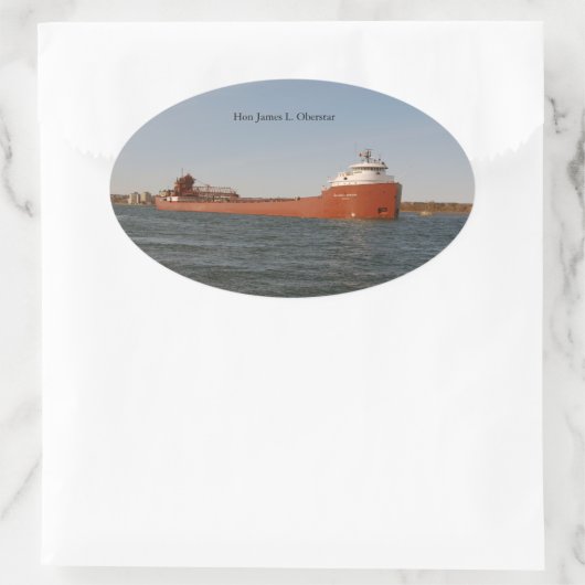 Hon James L. Oberstar Aufkleber (Tasche)