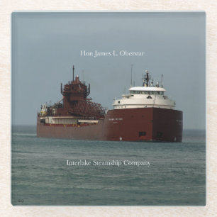 Hon James L. Oberstar Glas-Untersetzer Glasuntersetzer