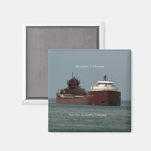 Hon James L. Oberstar Magnet (Vorderseite/Rückseite)