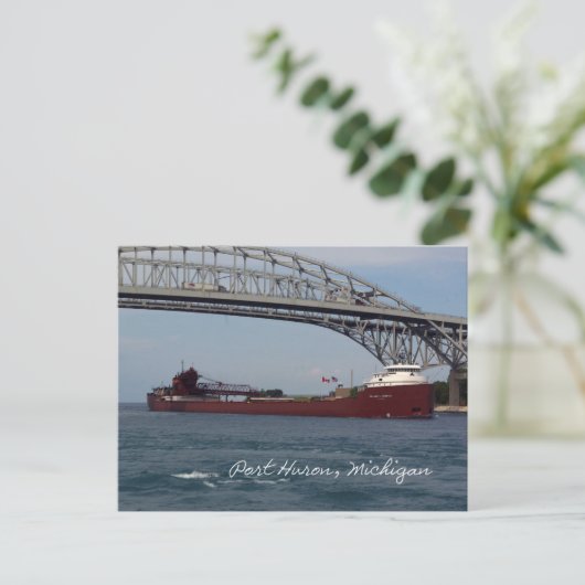 Hon James L. Oberstar Port Huron Post Card Postkarte (Stehend Vorderseite)