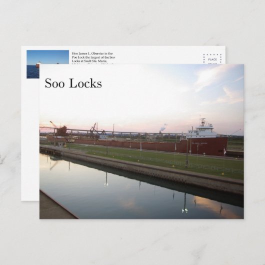 Hon James L. Oberstar Soo lockt Post Card Postkarte (Vorne/Hinten)