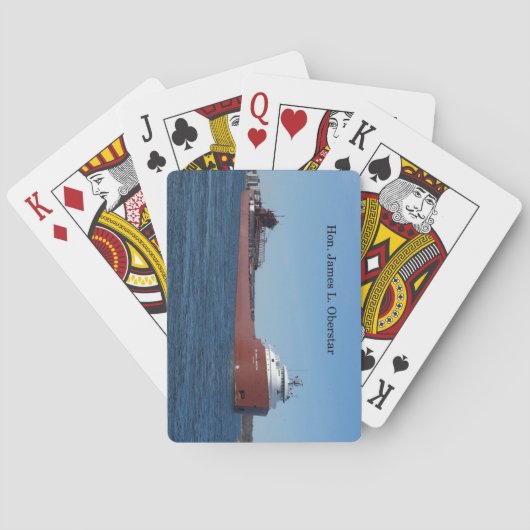 Hon James L. Oberstar Spielkarten (Rückseite)