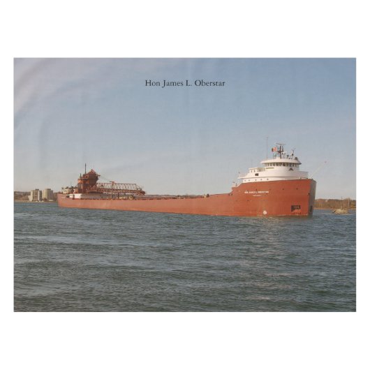 Hon James L. Oberstar tablecloth Tischdecke (Vorderseite (Horizontal))