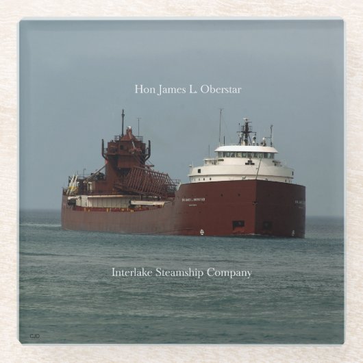 Hon James L. Oberstar-Untersetzer Glasuntersetzer (Vorderseite)