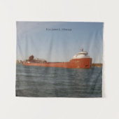 Hon James L. Oberstar Wandteppich (Vorderseite (Horizontal))