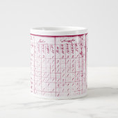 Hon. John Adams, 2. Präsident, 20oz. Tasse rötlich (Vorderseite)