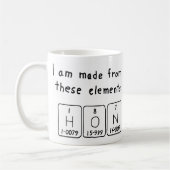 Hon Periodenname Tasse (Links)