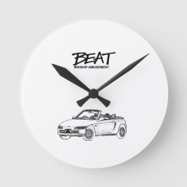 Honda Beat Kai-car Clock Runde Wanduhr