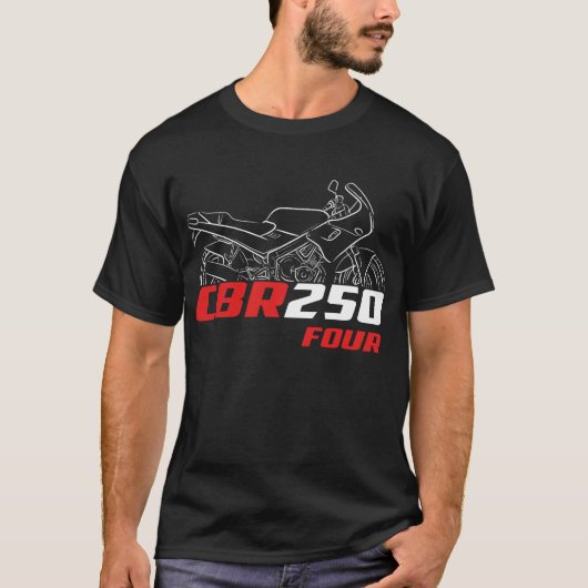 Honda CBR250 Four 1986 T-Shirt (Vorderseite)