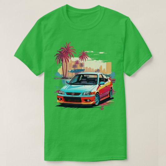 Honda Civic 1 T-Shirt (Design vorne)
