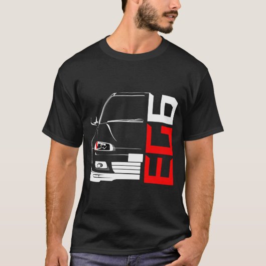 Honda Civic Z.B. 6 JDM T-Shirt (Vorderseite)