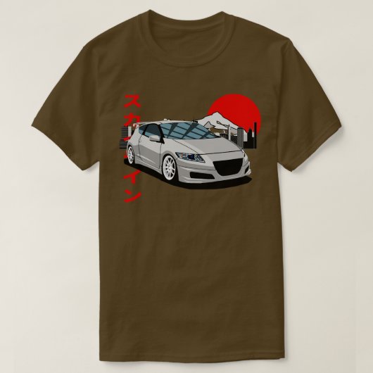 Honda CRZ JDM Style T-Shirt (Design vorne)