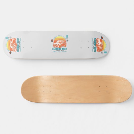 HONDA E MEET 8 1/4" Skateboard Deck (Horizontal)