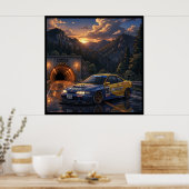 Honda Integra Type R JTCC Poster (Küche)